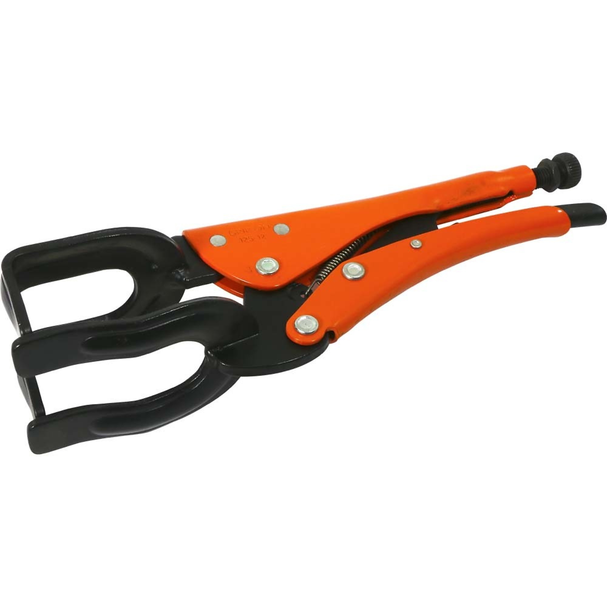 Grip-on, 12in. Locking U-clamp, 3-1/2in. Jaw Opening, Pieces (qty.) 1 Material Alloy Steel, Jaw Capacity 3.54 in, Model# 125-12